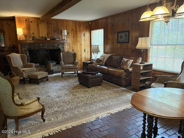Large enough to have dining and living or lounging and game table