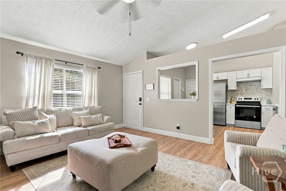 Open spaces throughout the property with direct viewing to and from the kitchen for days you want to cook and watch TV.