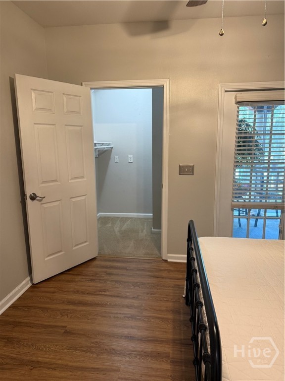 Bedroom walk in closet