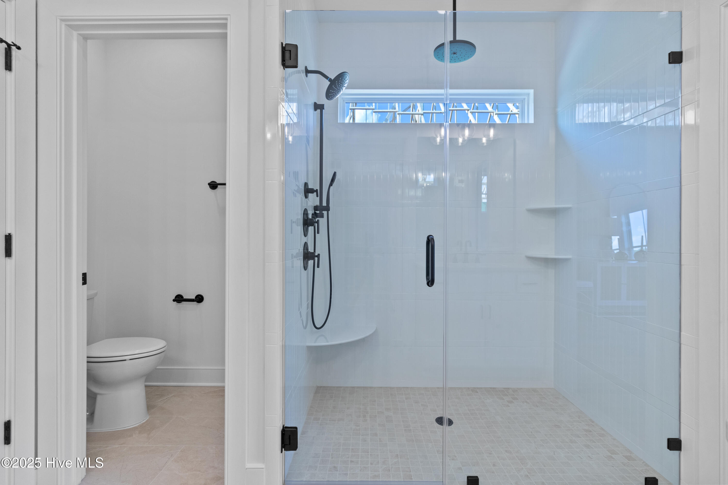 Primary bathroom with stand up shower