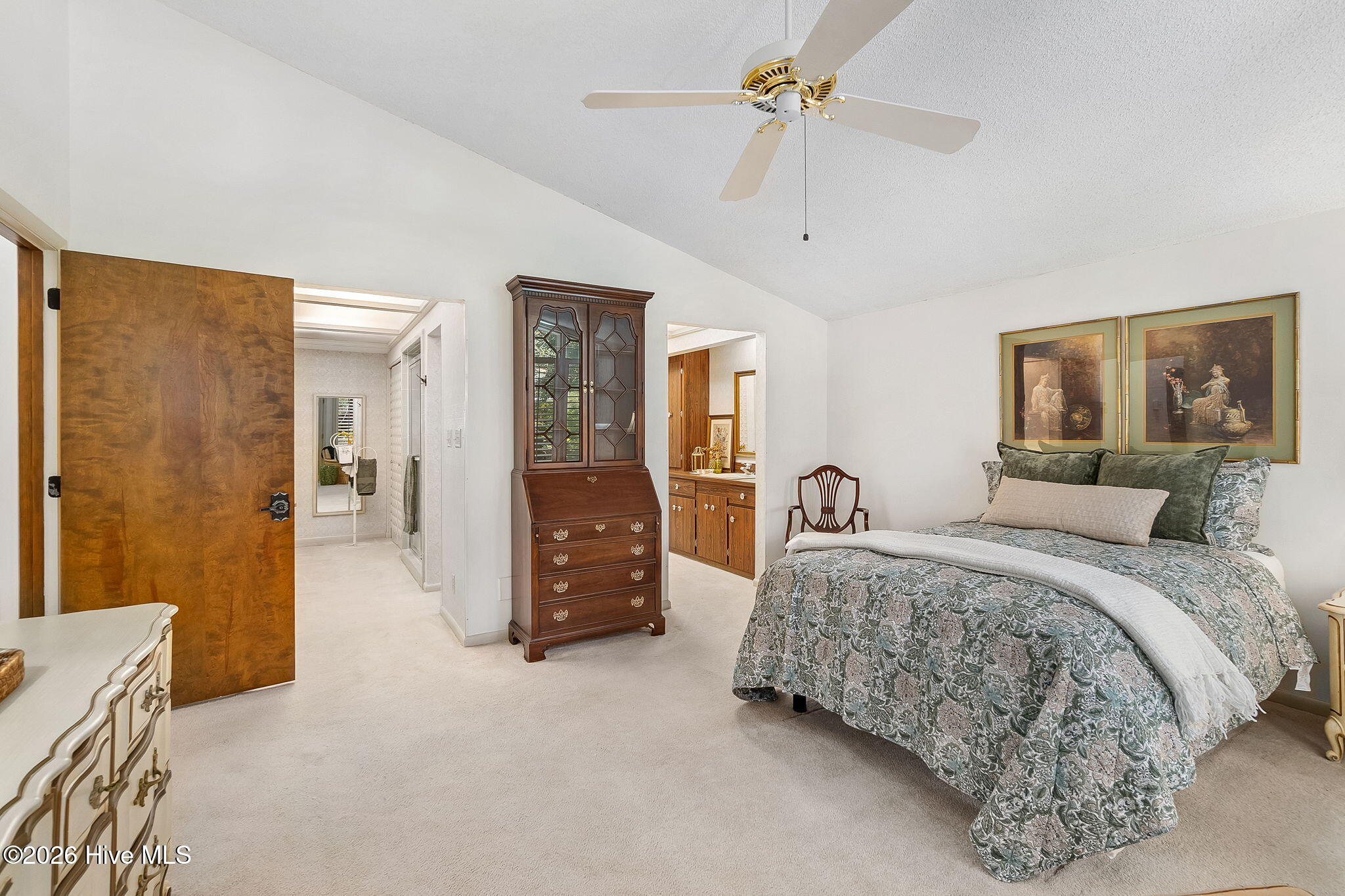 Primary Bedroom into bath