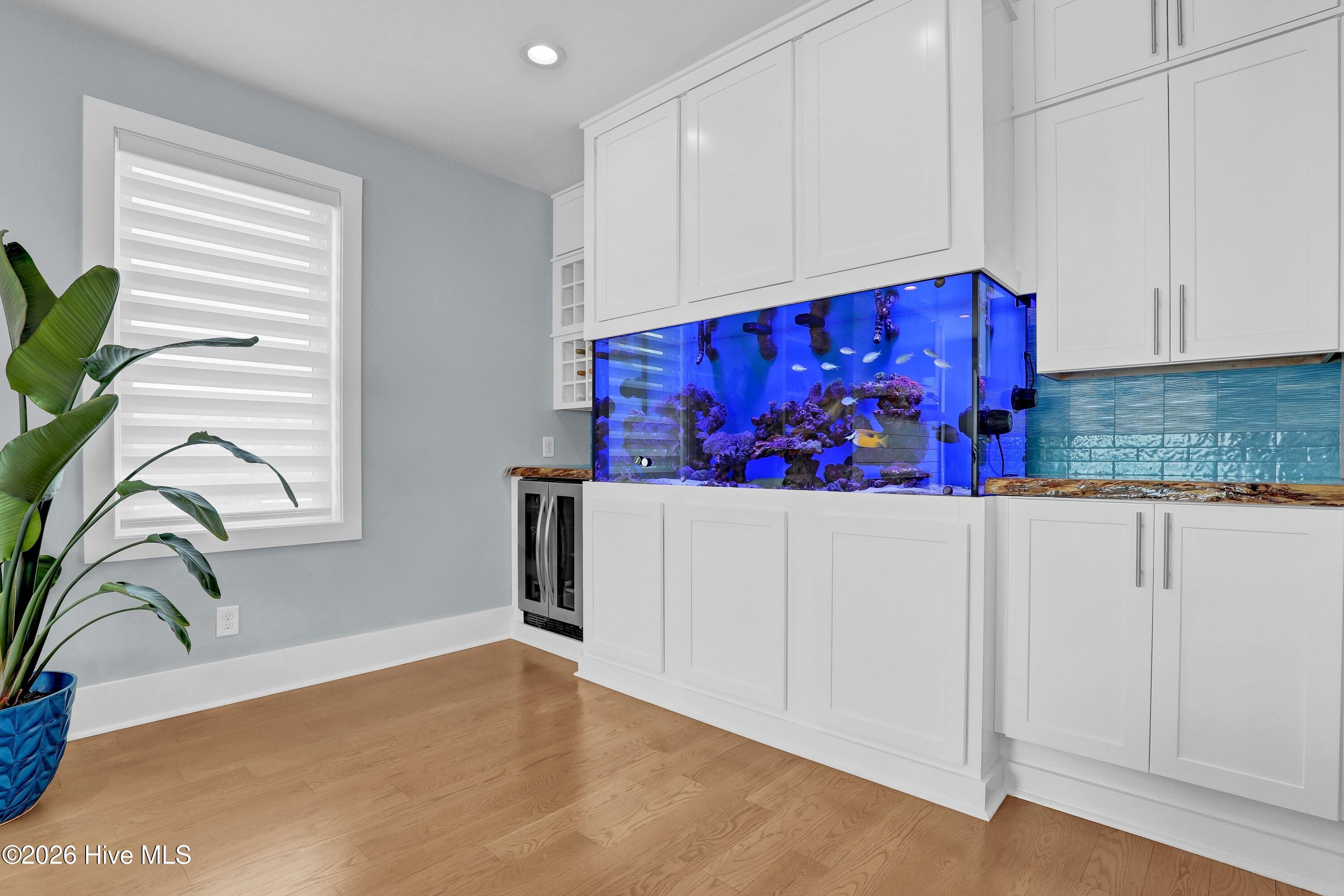 Fish Tank Can Be Removed If Desired-Plumbed For Wet Bar