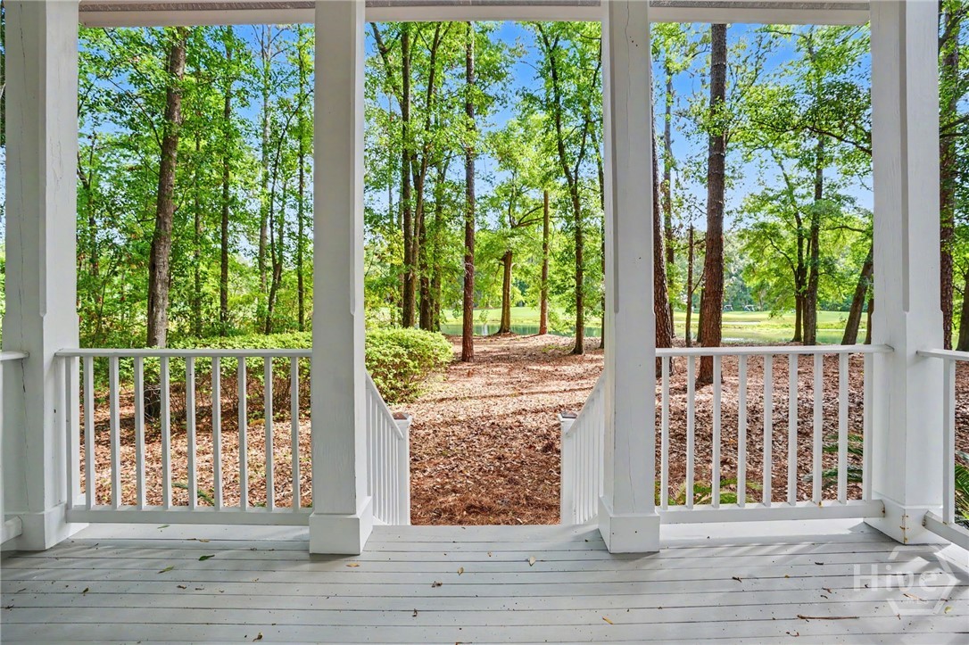 Guest Cottage Back Porch