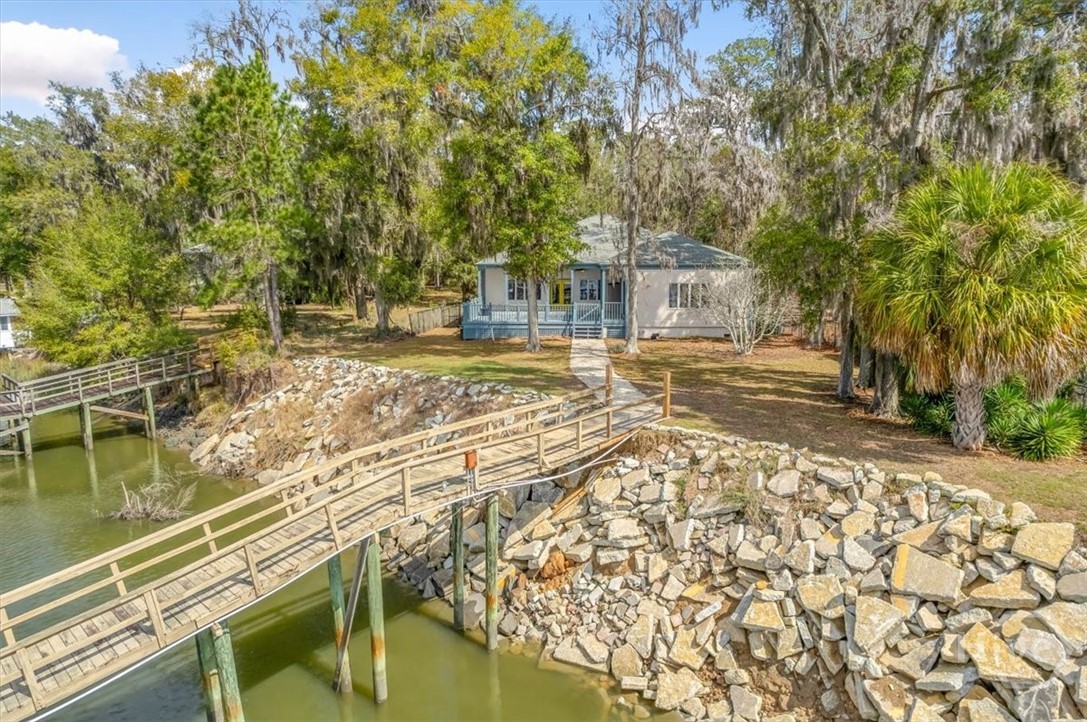 View of House and Dock Walk