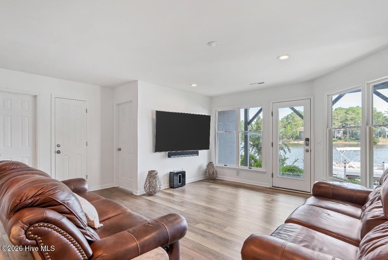 lower level recreation room