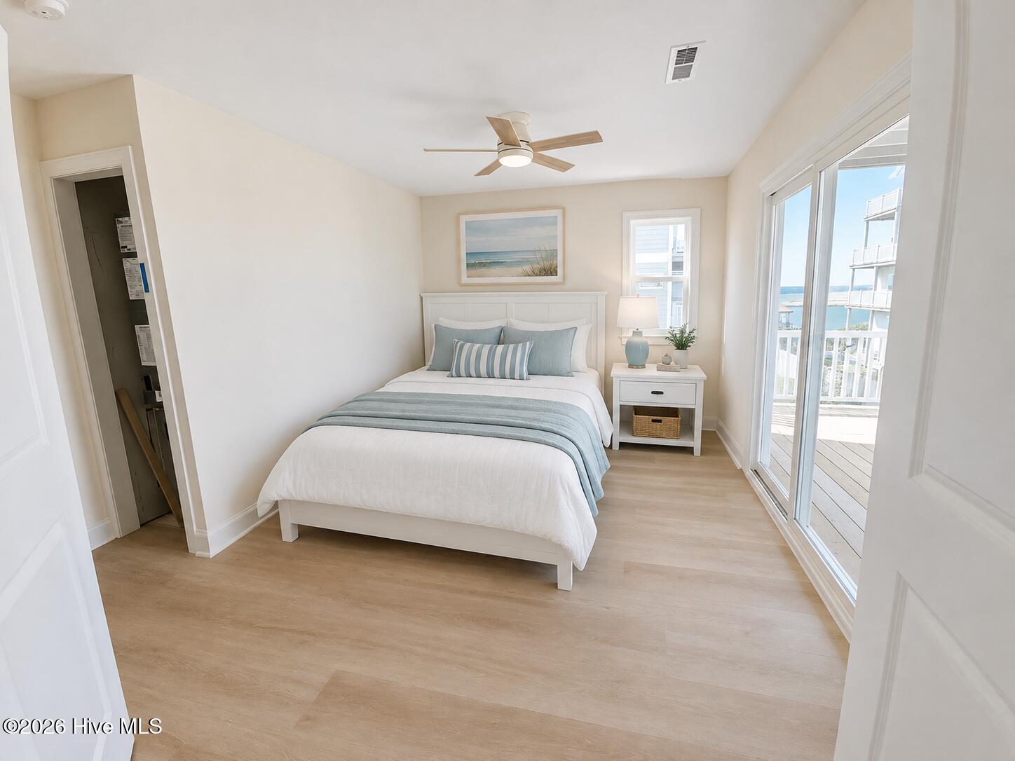 Virtually staged photo of Bedroom 1