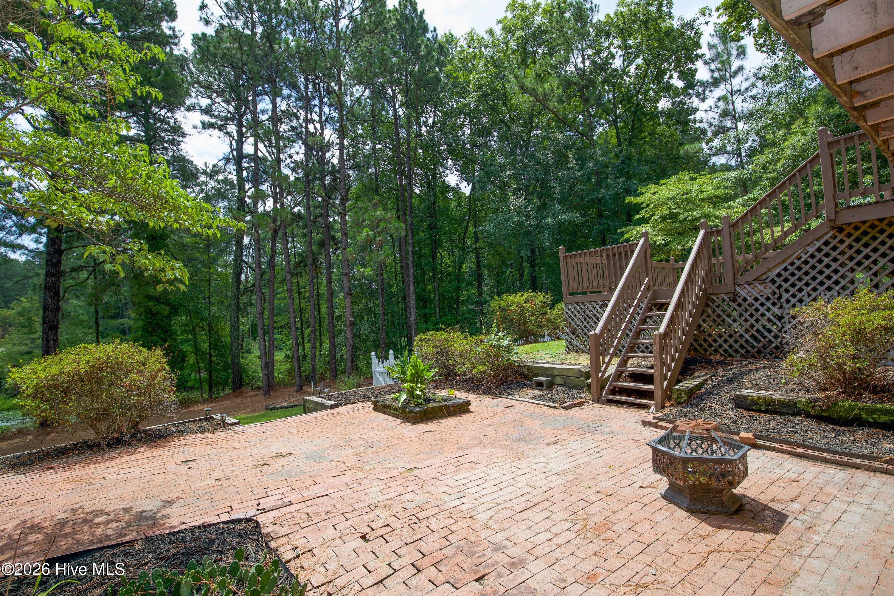 Rear Patio