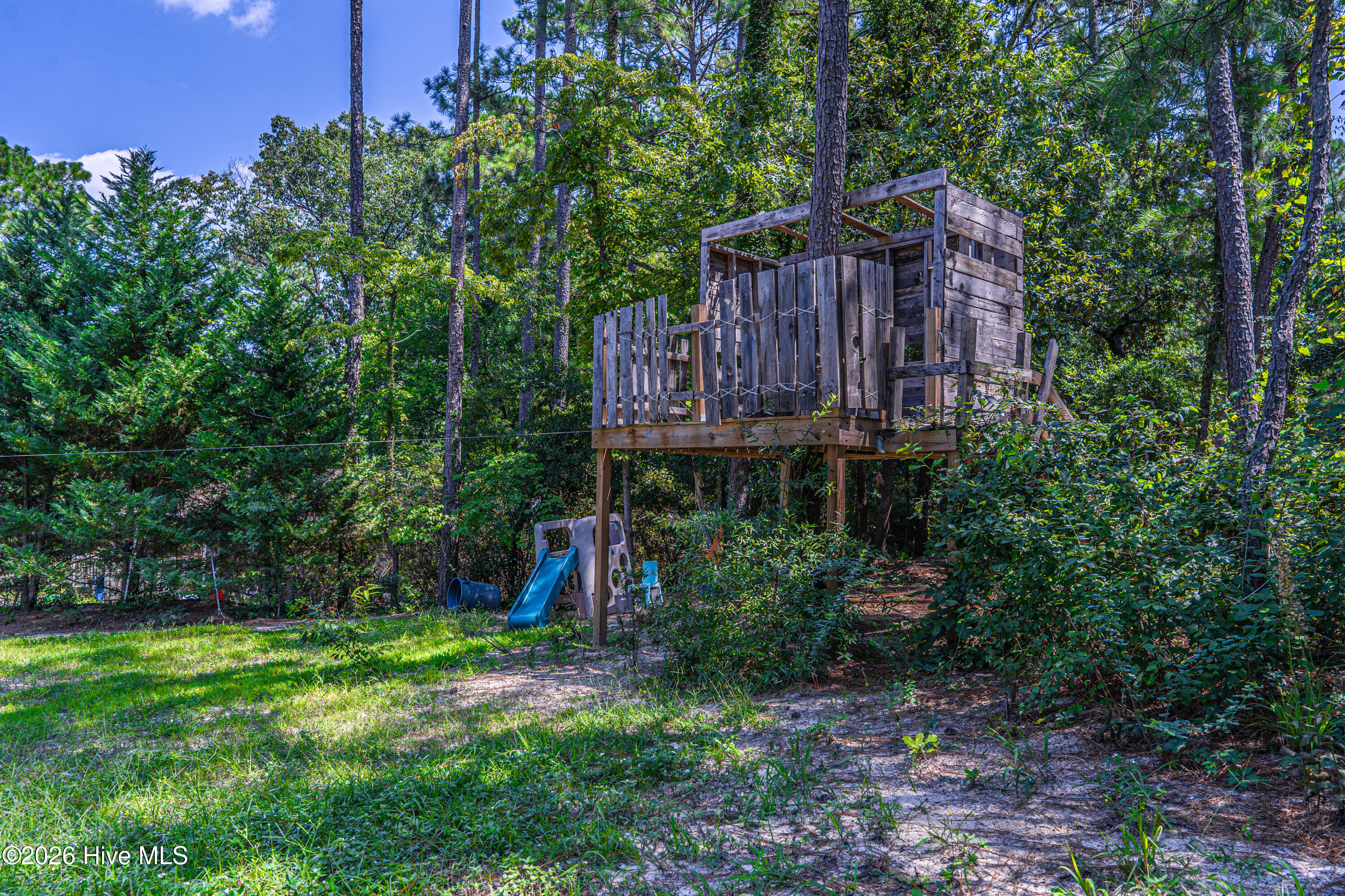 Playhouse in back yard