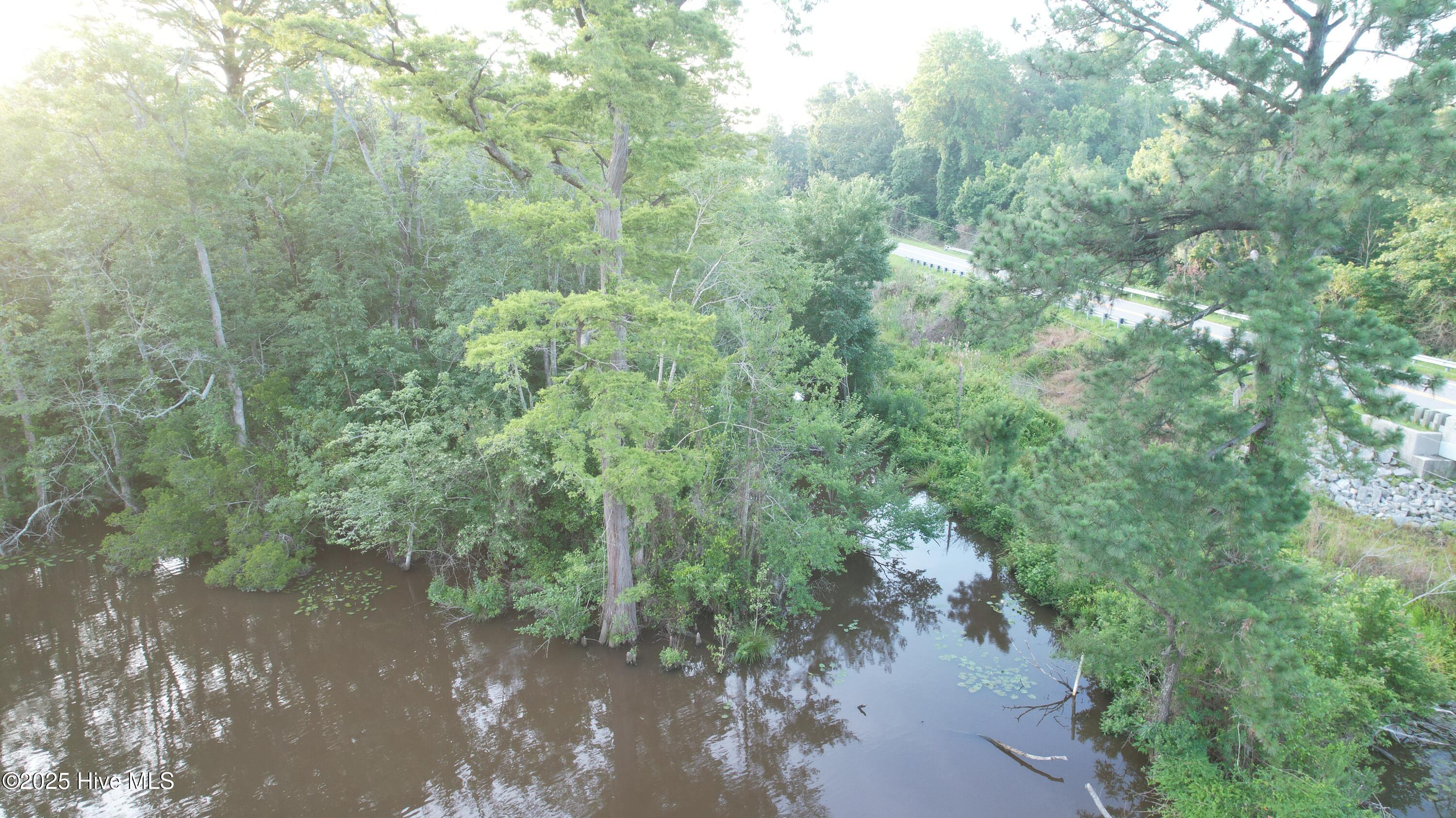 Mackeys Creek and canal on property