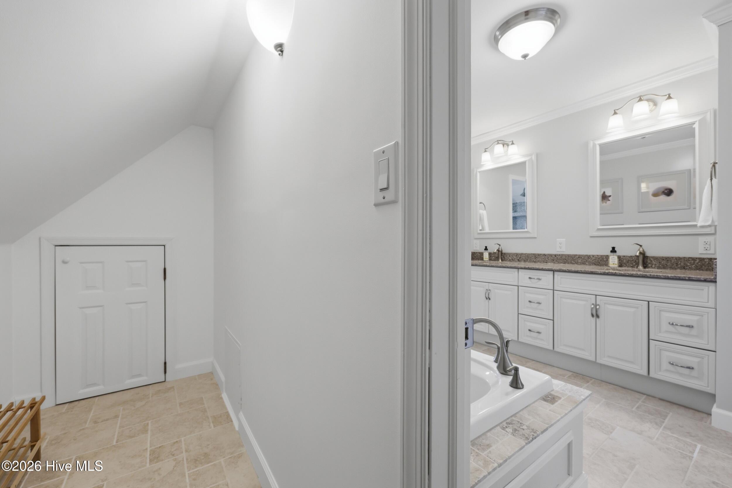 Closet in Primary Bathroom