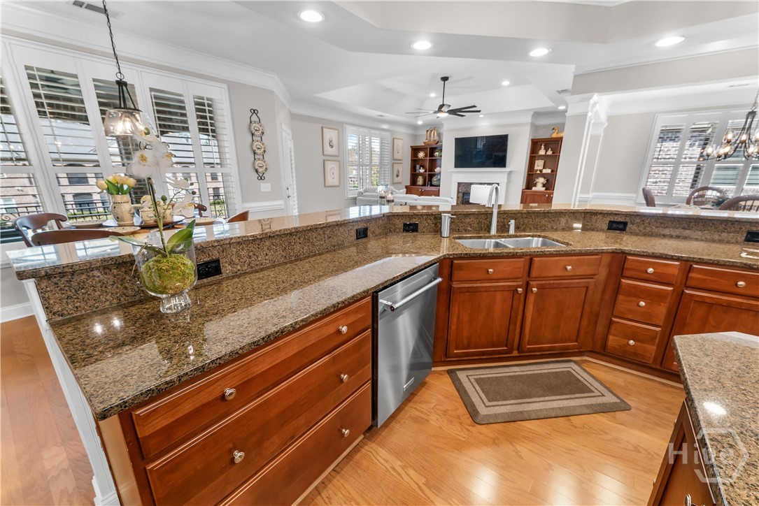Custom Cabinetry & granite