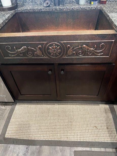 Copper Farm Sink!