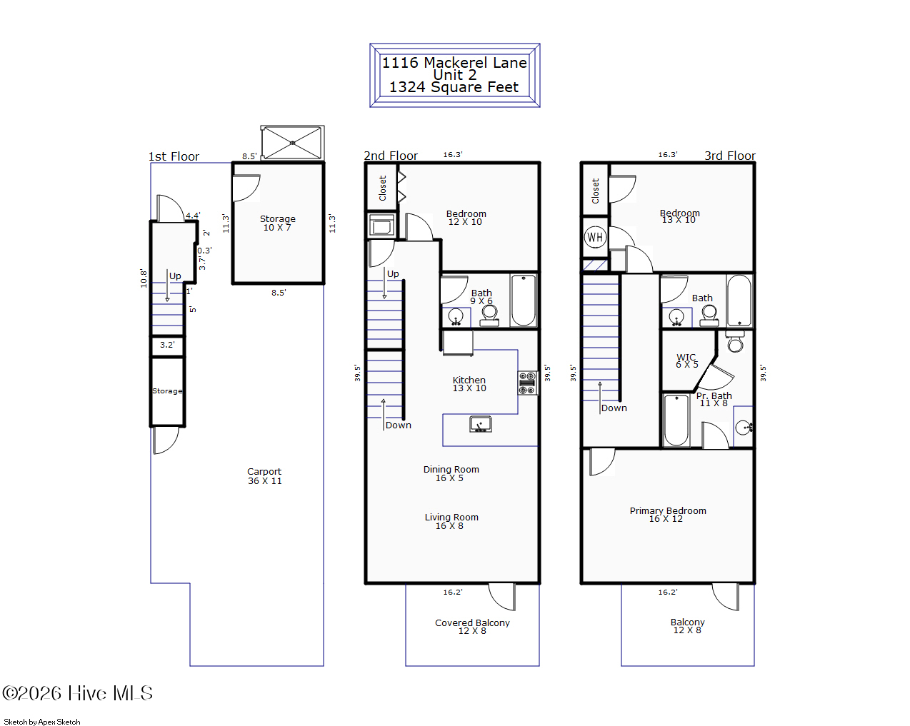 Condo For Sale - 1116 Mackerel Lane #2<br/> Carolina Beach, NC 28428