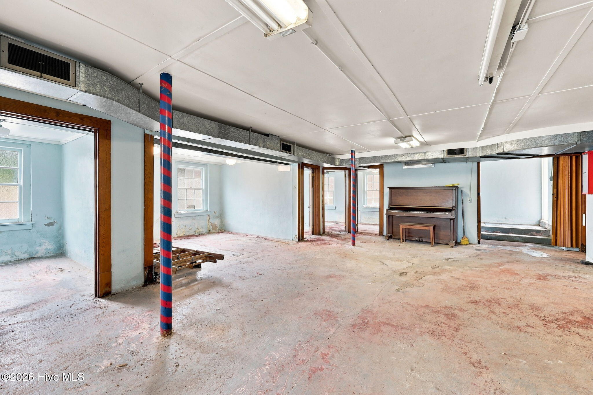 basement in church