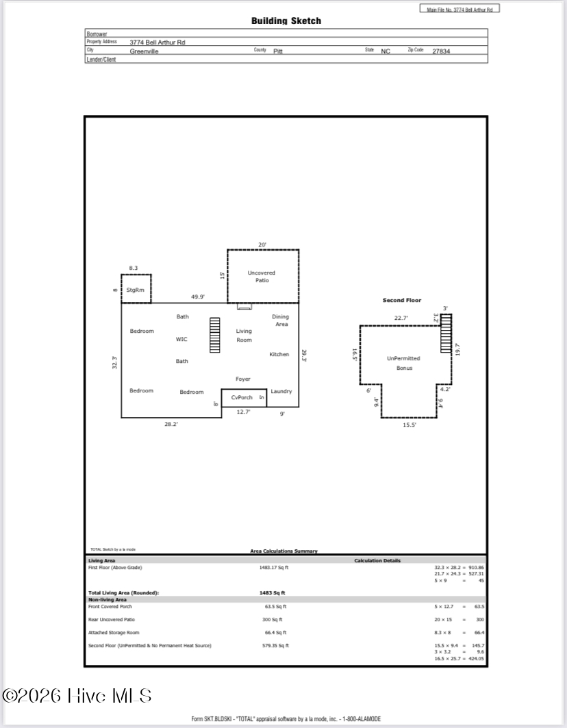 Exterior photo of 3774 Bell Arthur Road, Greenville, NC 27834. MLS: 100612437