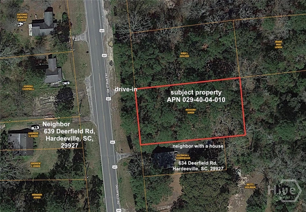 tbd Deerfield Rd, Hardeeville, GA, 29936
