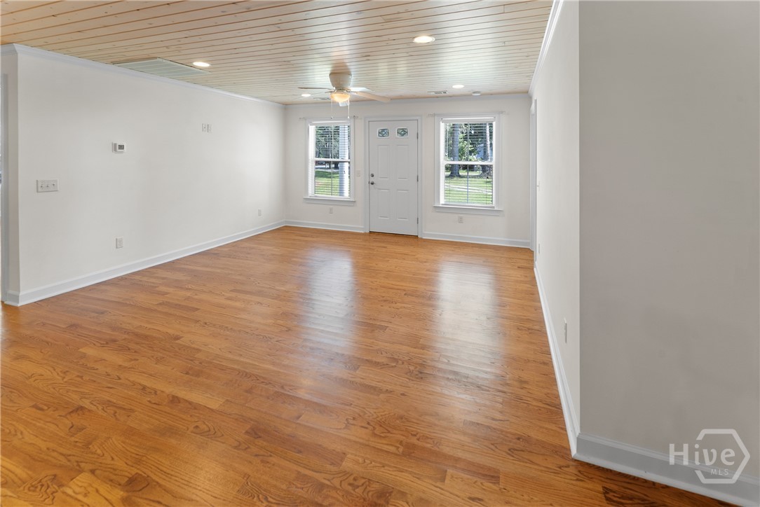 Spacious family room