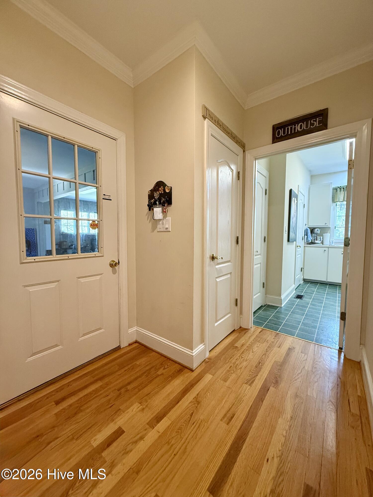 Garage Hallway Entrance