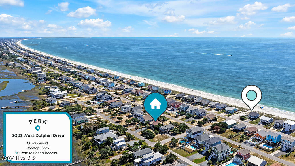 Single family home for sale at 2021 W Dolphin Dr, Oak Island, NC 28465 | MLS# 100613192