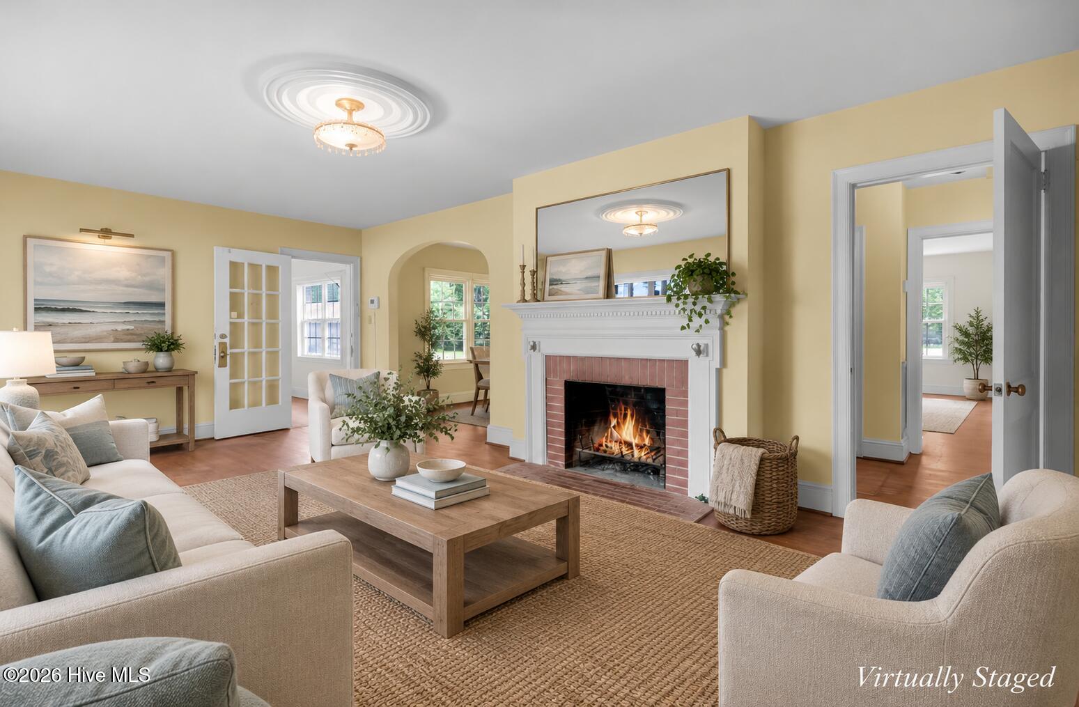 Virtually Staged - Living Room