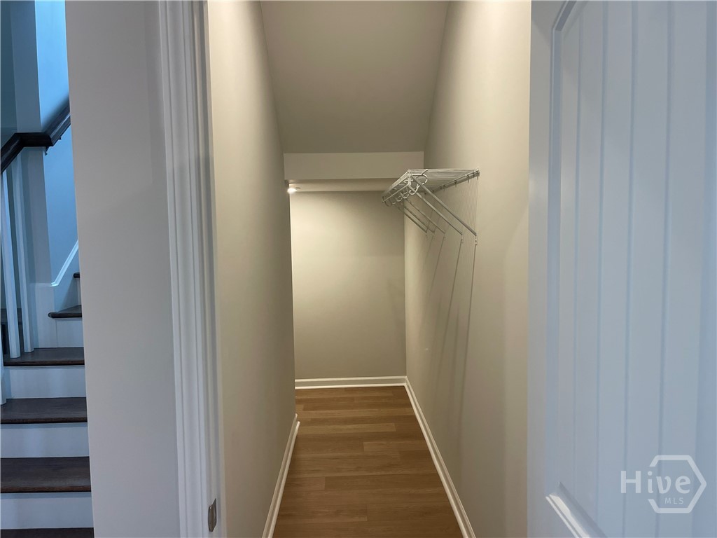 Spacious Storage Under the Stairs
