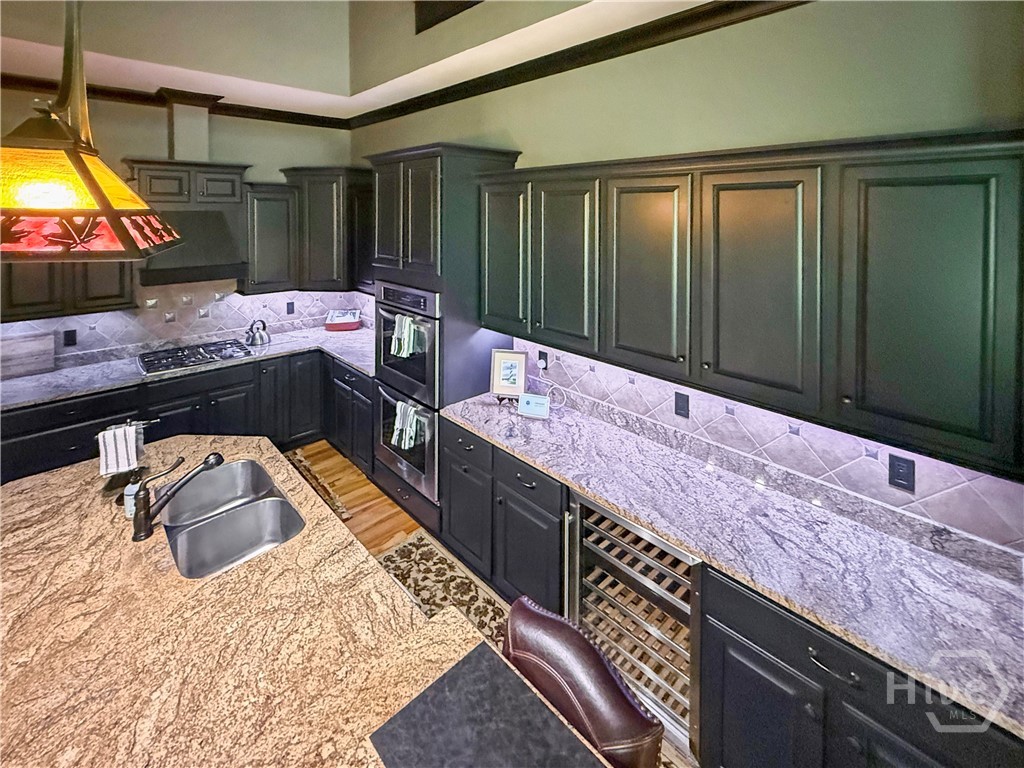 LOTS of Counter and Cabinet Space along with Double Ovens