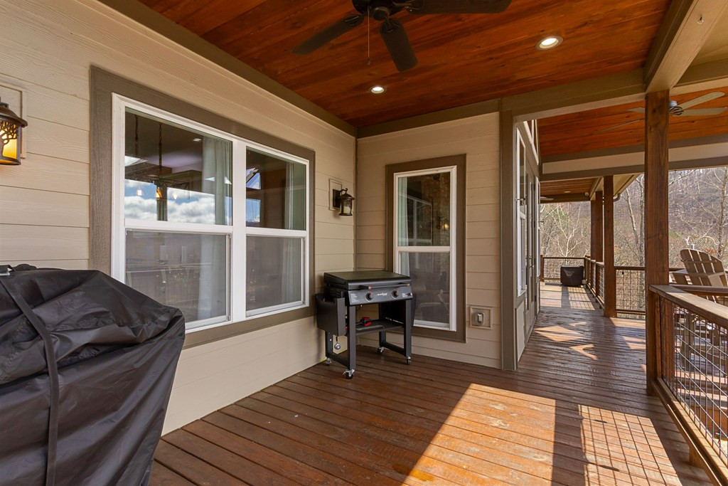 Covered deck
