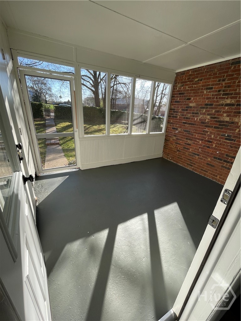 patio from front door