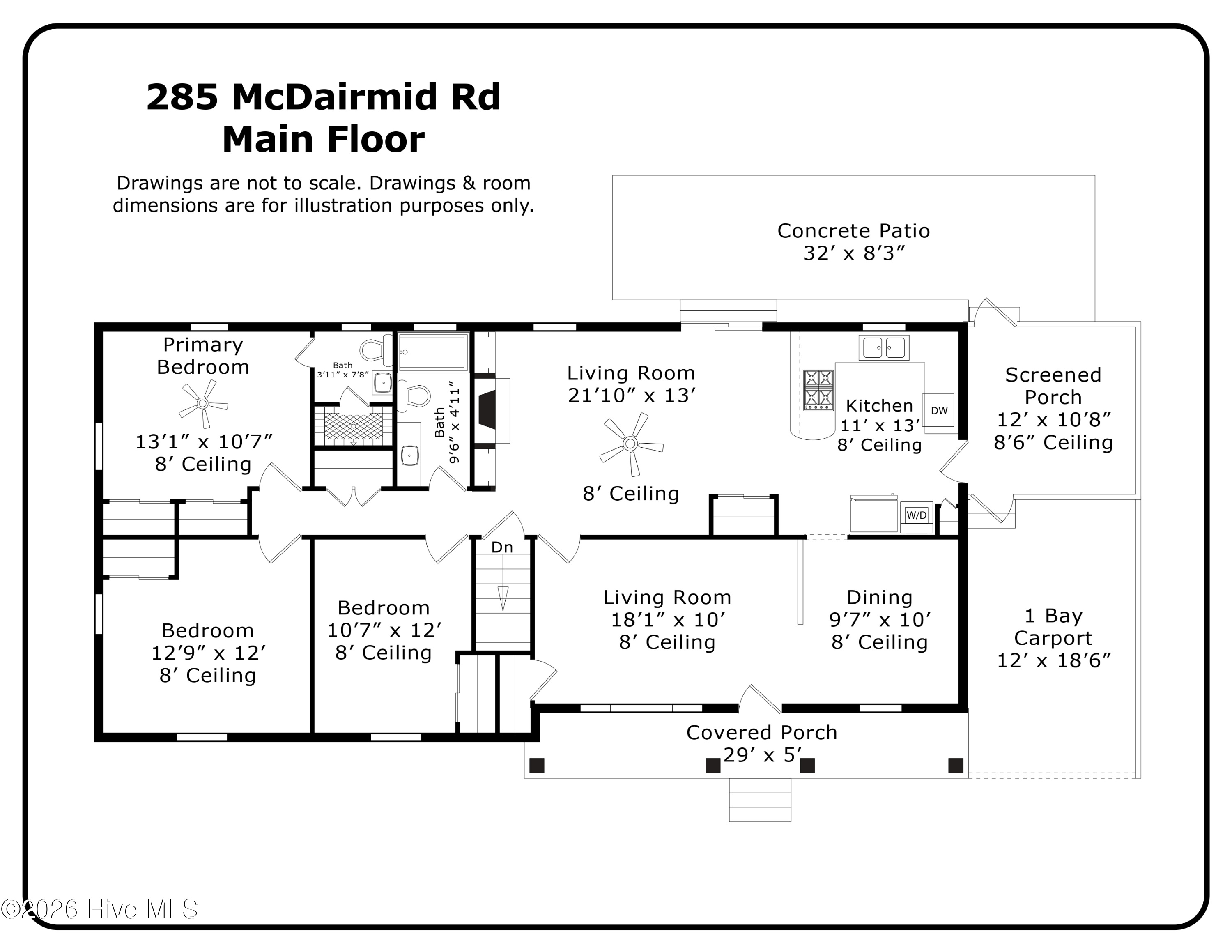 Exterior photo of 285 Mcdairmid Road, Pinehurst, NC 28374. MLS: 100595840