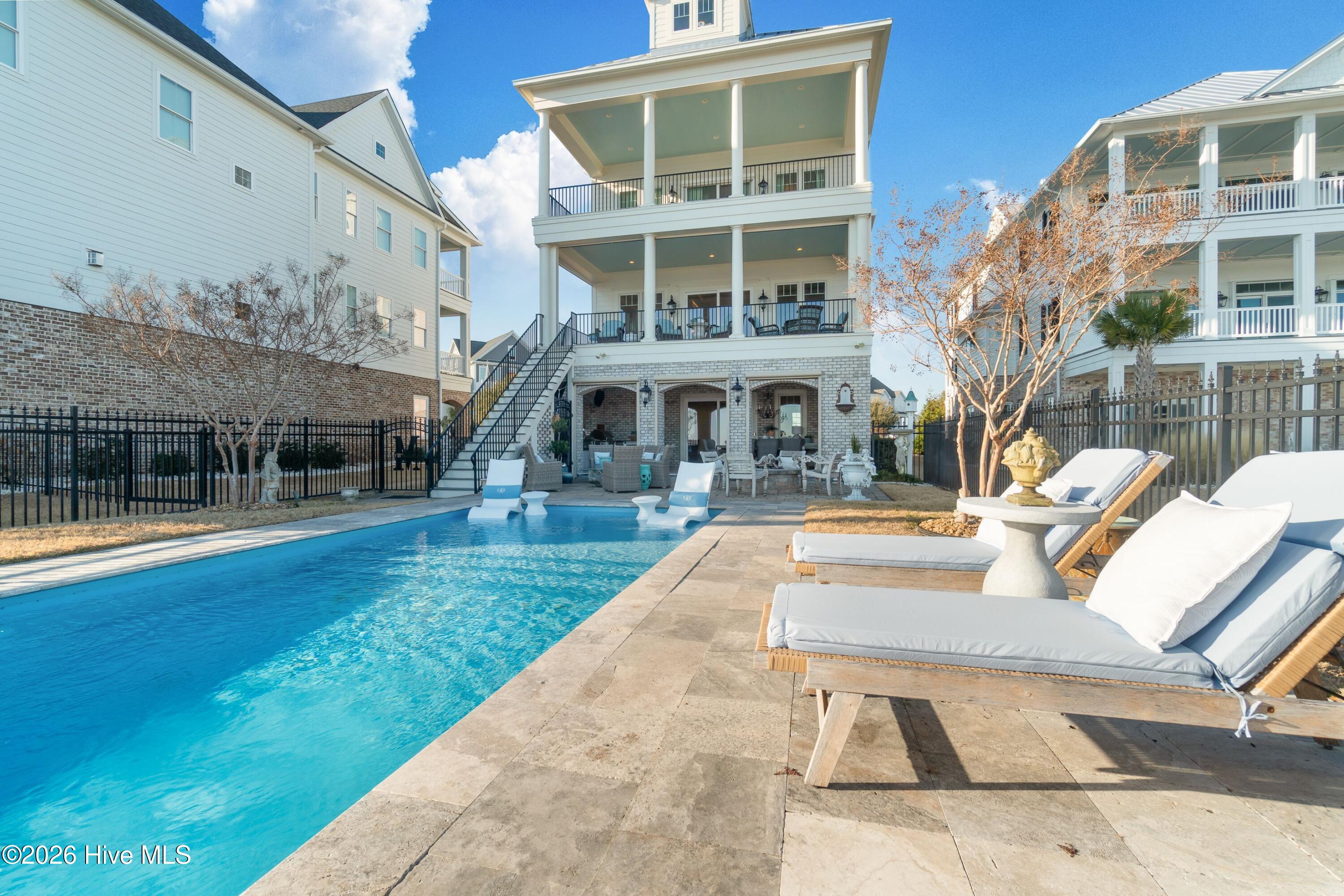 Backyard Saltwater Pool