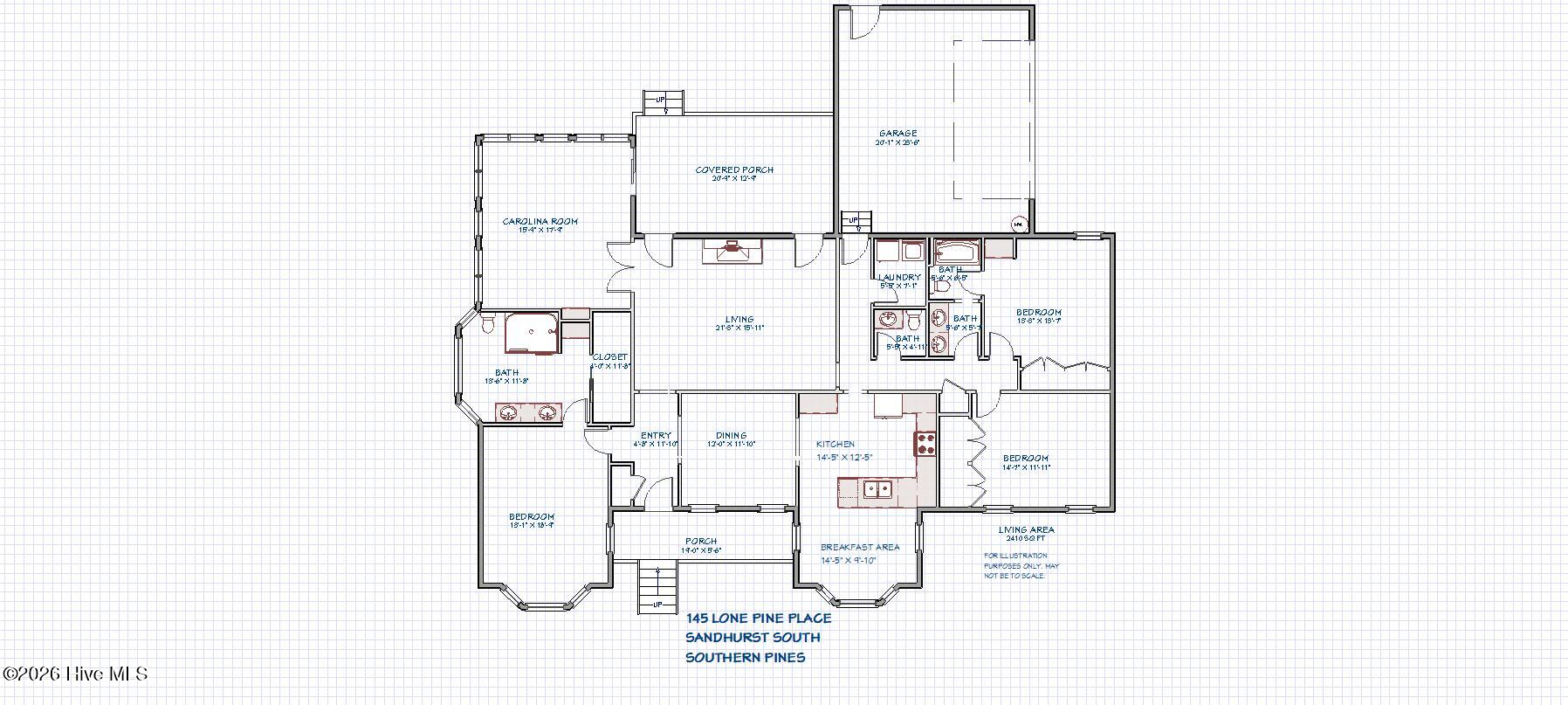 Exterior photo of 145 Lone Pine Place, Southern Pines, NC 28387. MLS: 100610763