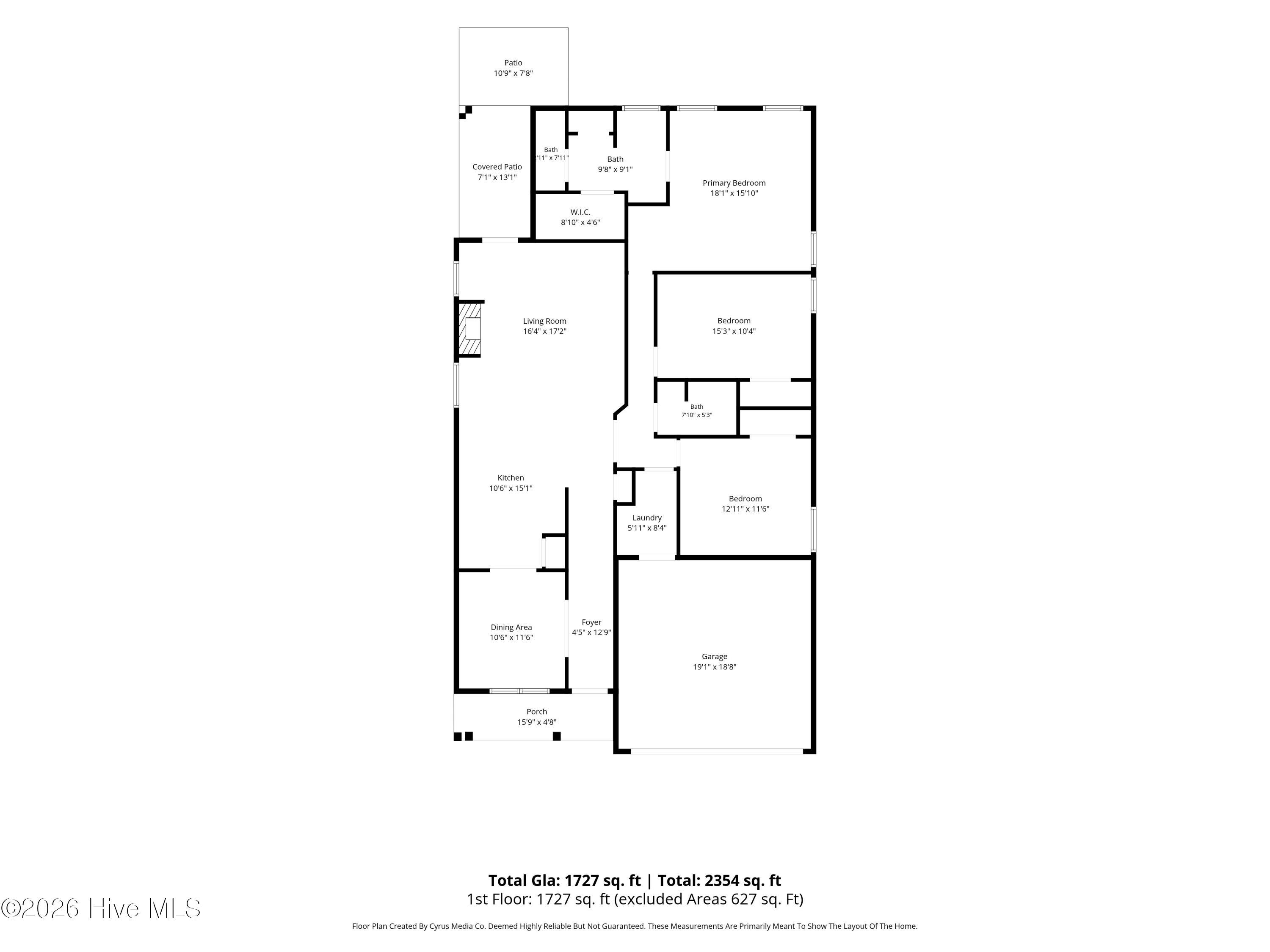Exterior photo of 739 Greenwich Place, Richlands, NC 28574. MLS: 100601315