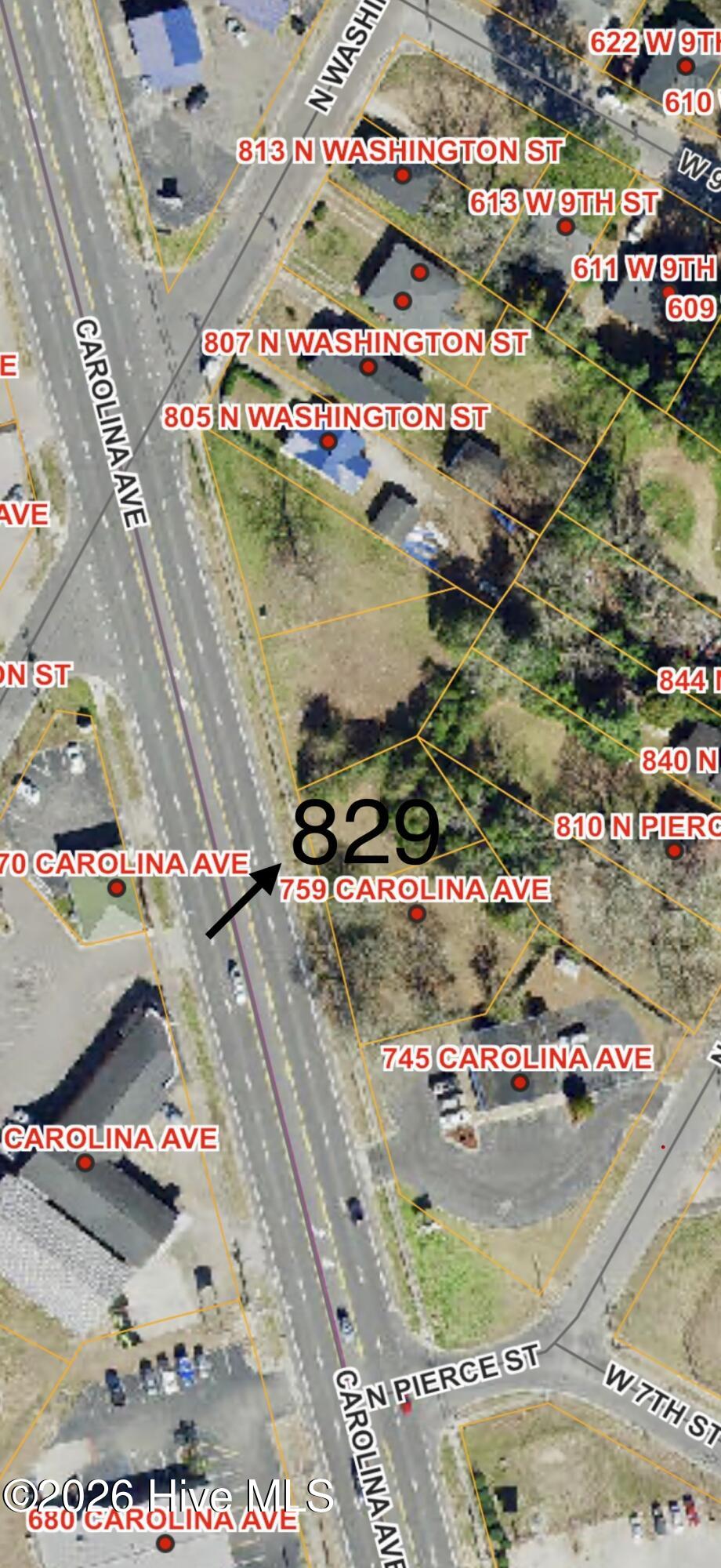 Exterior photo of 829 Carolina Avenue, Washington, NC 27889. MLS: 100601918