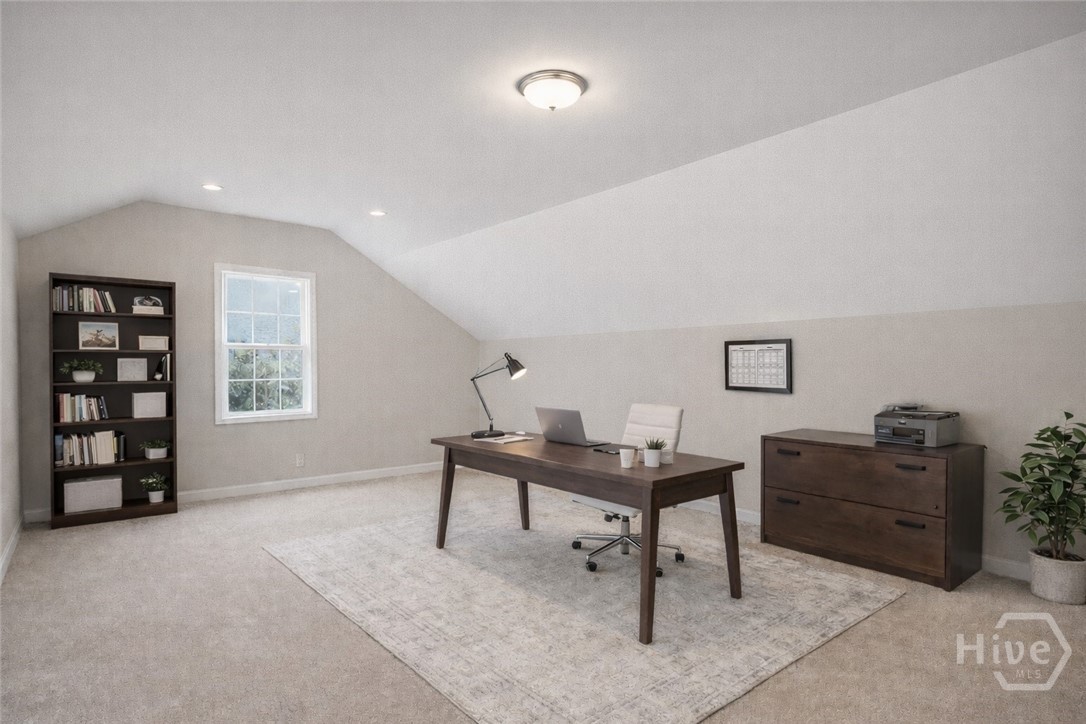 Virtually Staged .  Proposed concept for space above garage
