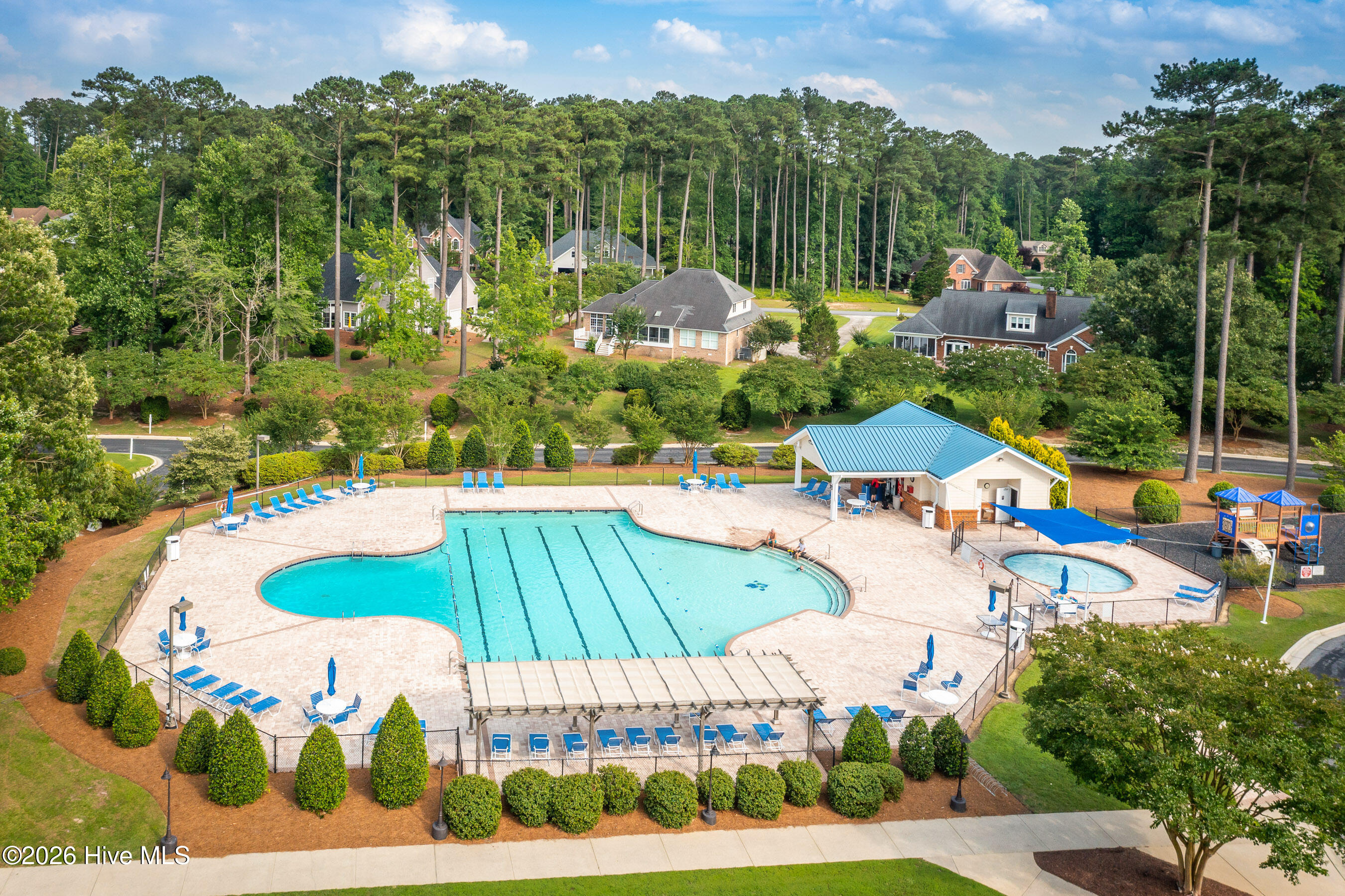 Main pool at Cypress Landing Bay Club &