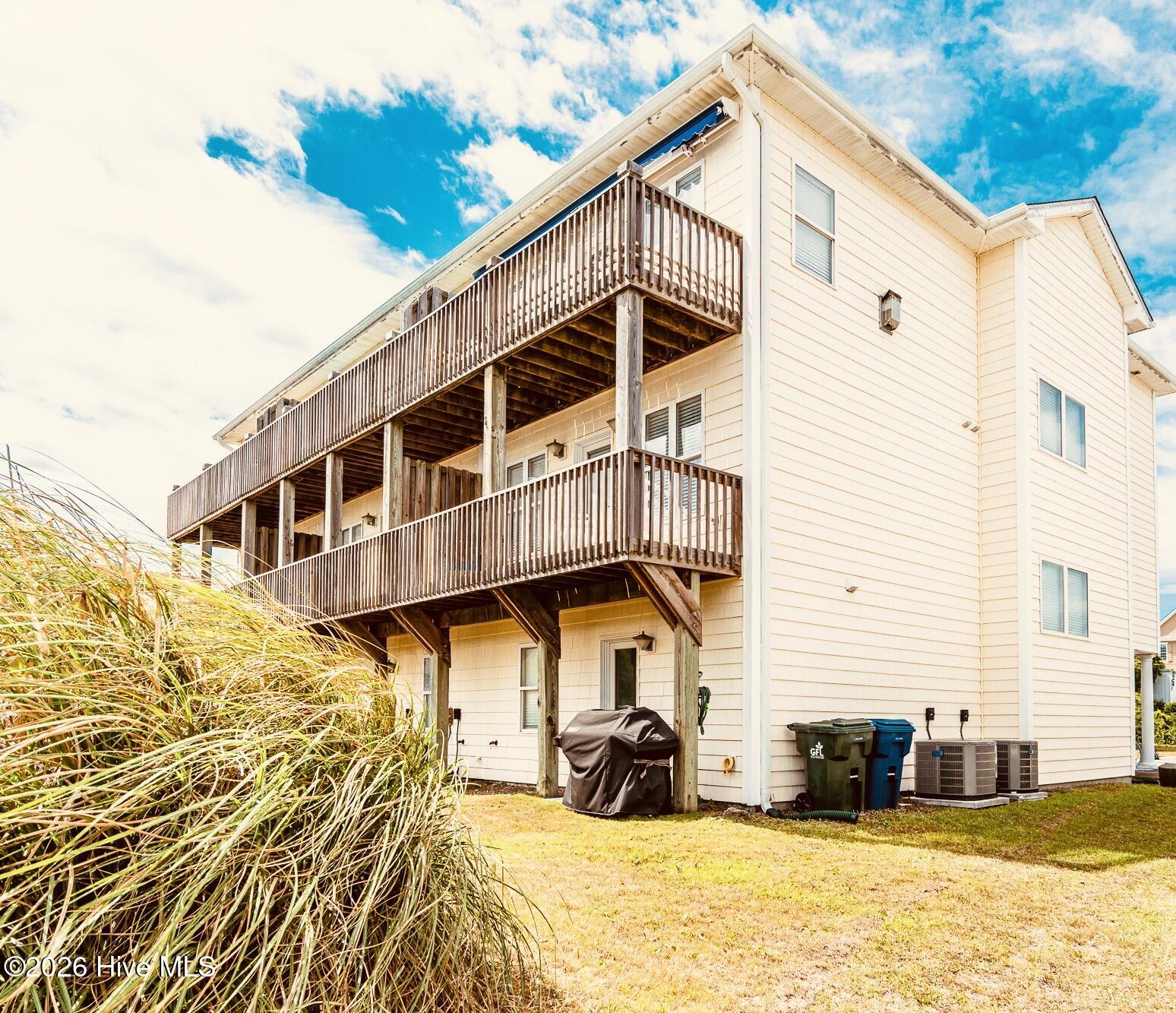 Exterior photo of 202 W Dobbs Street C, Atlantic Beach, NC 28512. MLS: 100603231