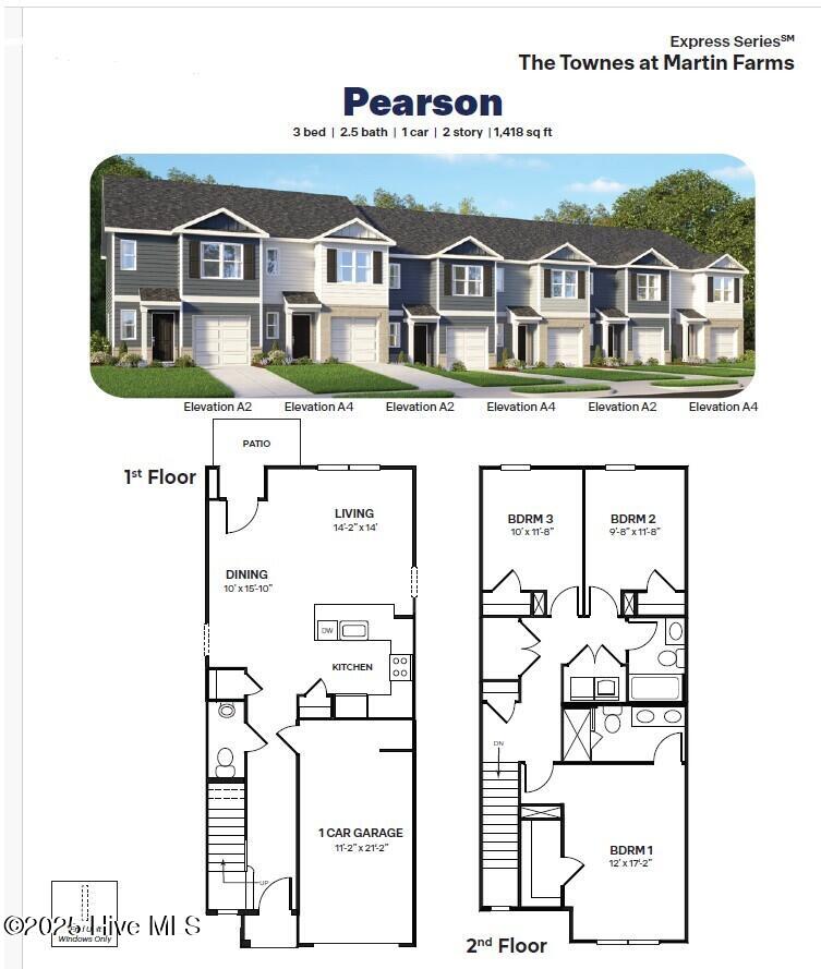 Martin Farms Pearson Floorplan