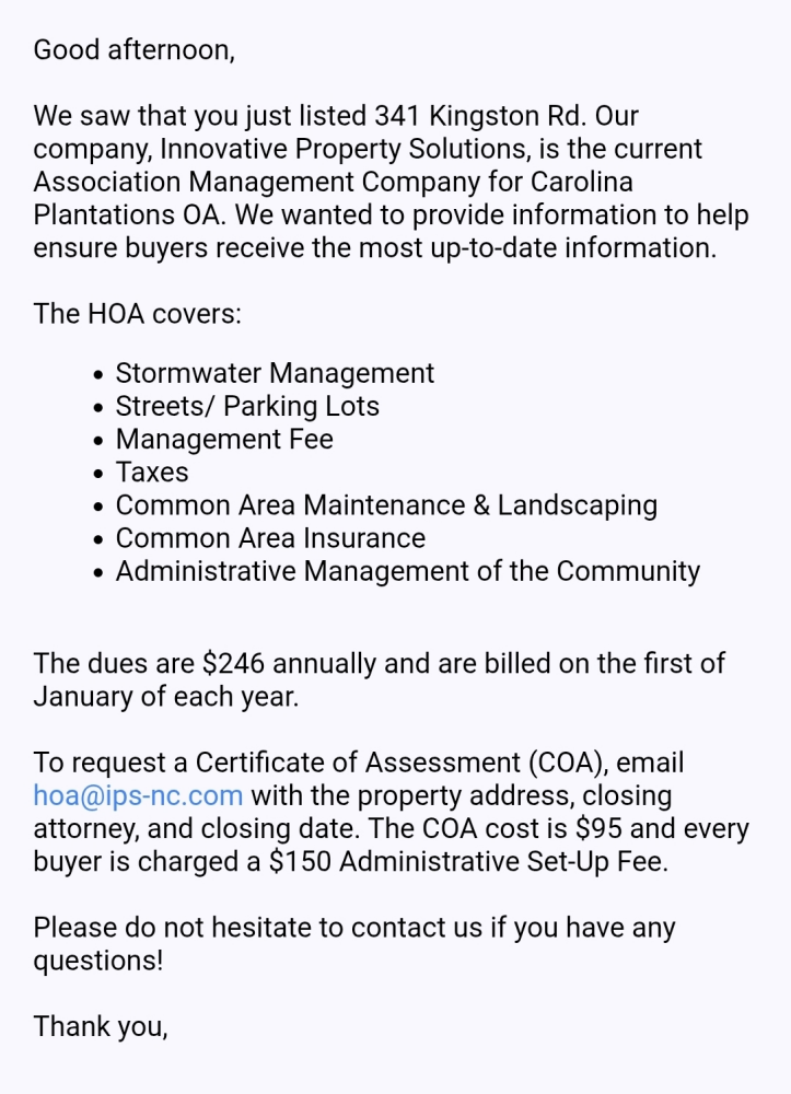 Oth Owner Assoc Doc