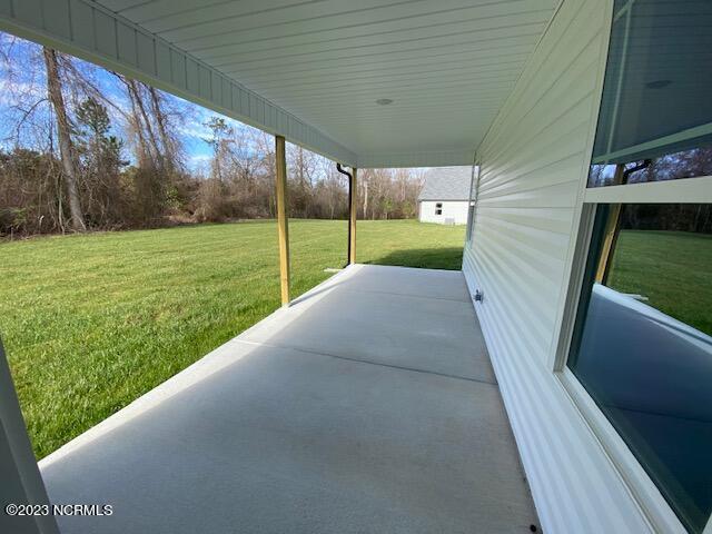 Rear Patio