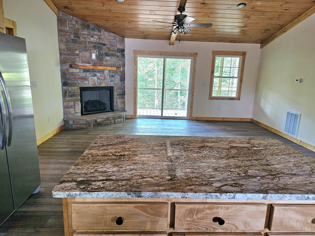 All granite countertops