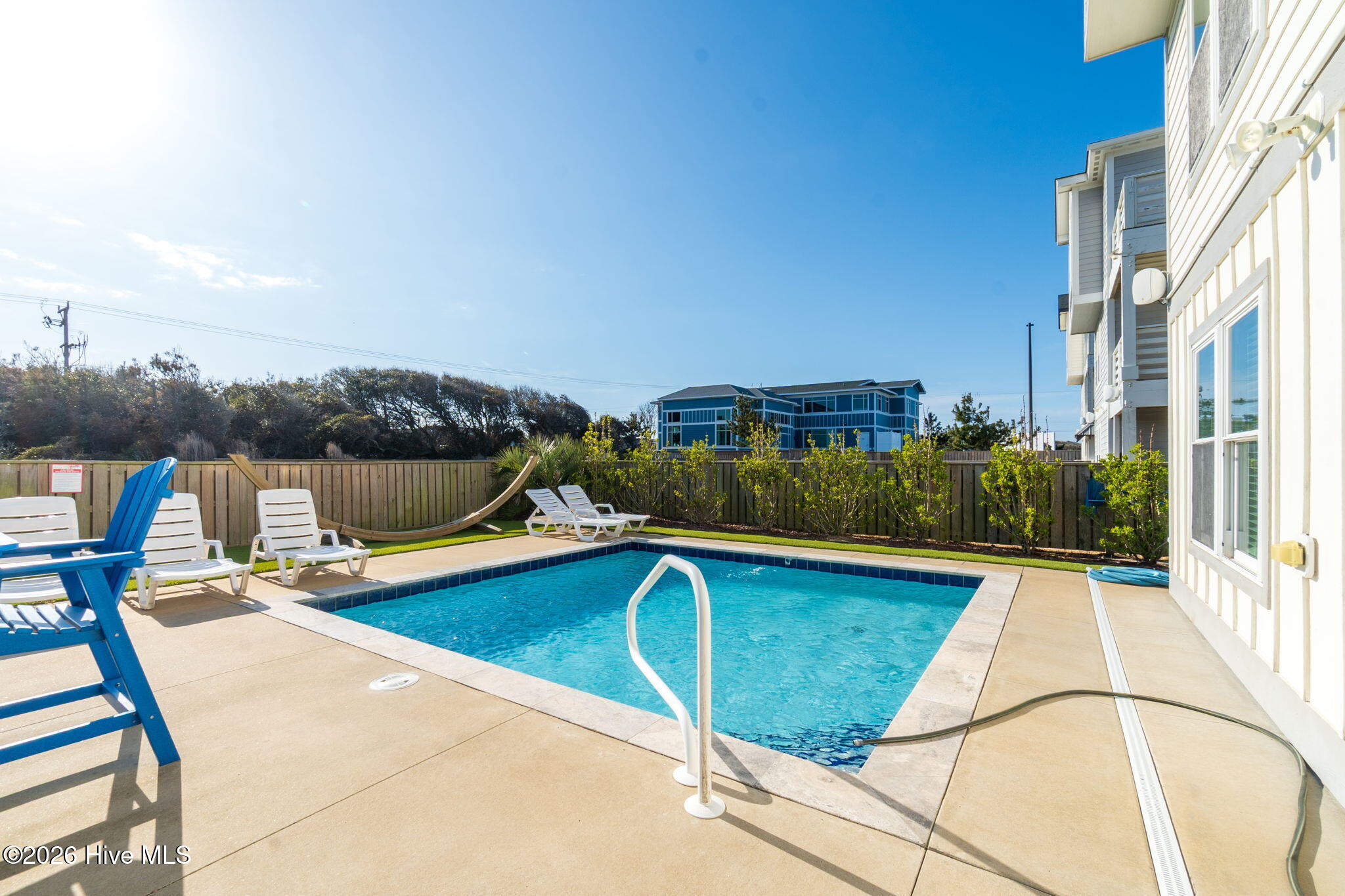 Backyard Pool and Deck