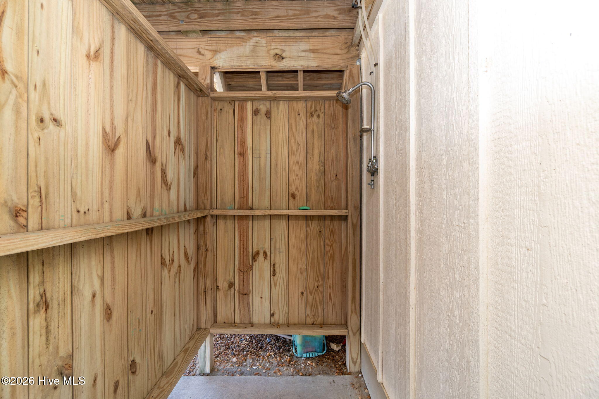 Outside shower
