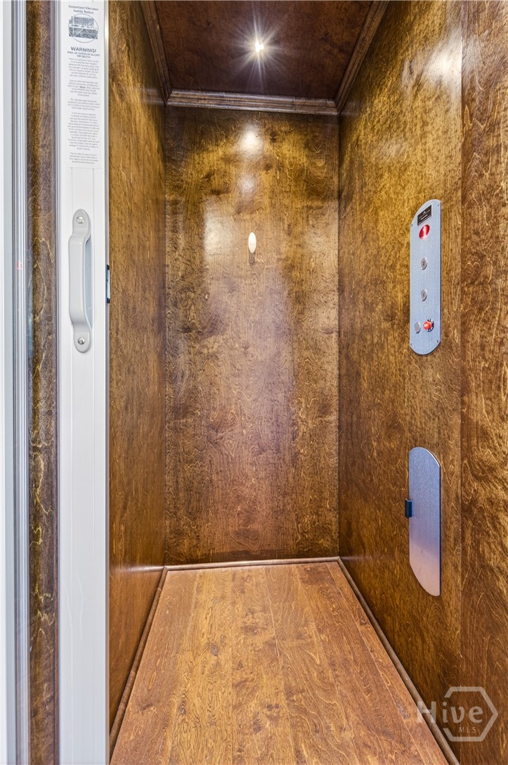 Inside the Elevator