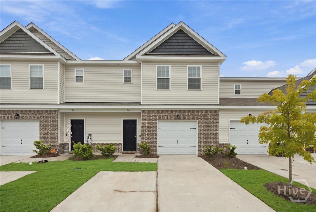 Photo 1 of Townhouse for sale at 336 Governor Gwinnett Way, Pooler, GA 31322 | MLS# SA366101 | Listing updated on 2026-10-08