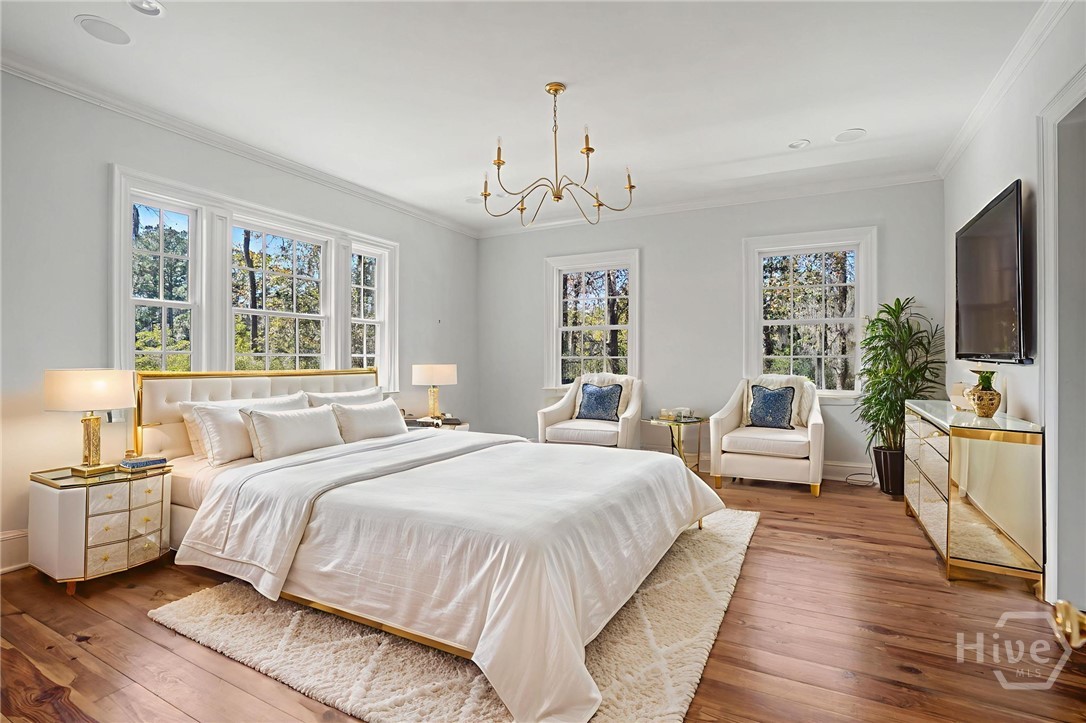 Virtually Staged Primary Bedroom