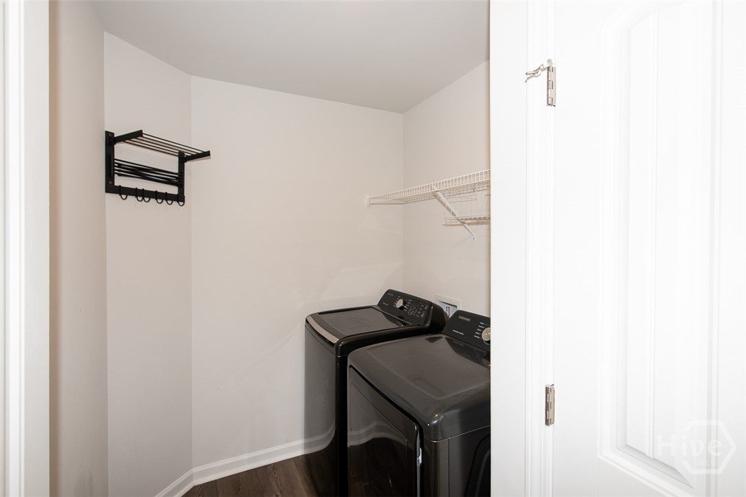 Laundry Room w/Closet- Upstairs