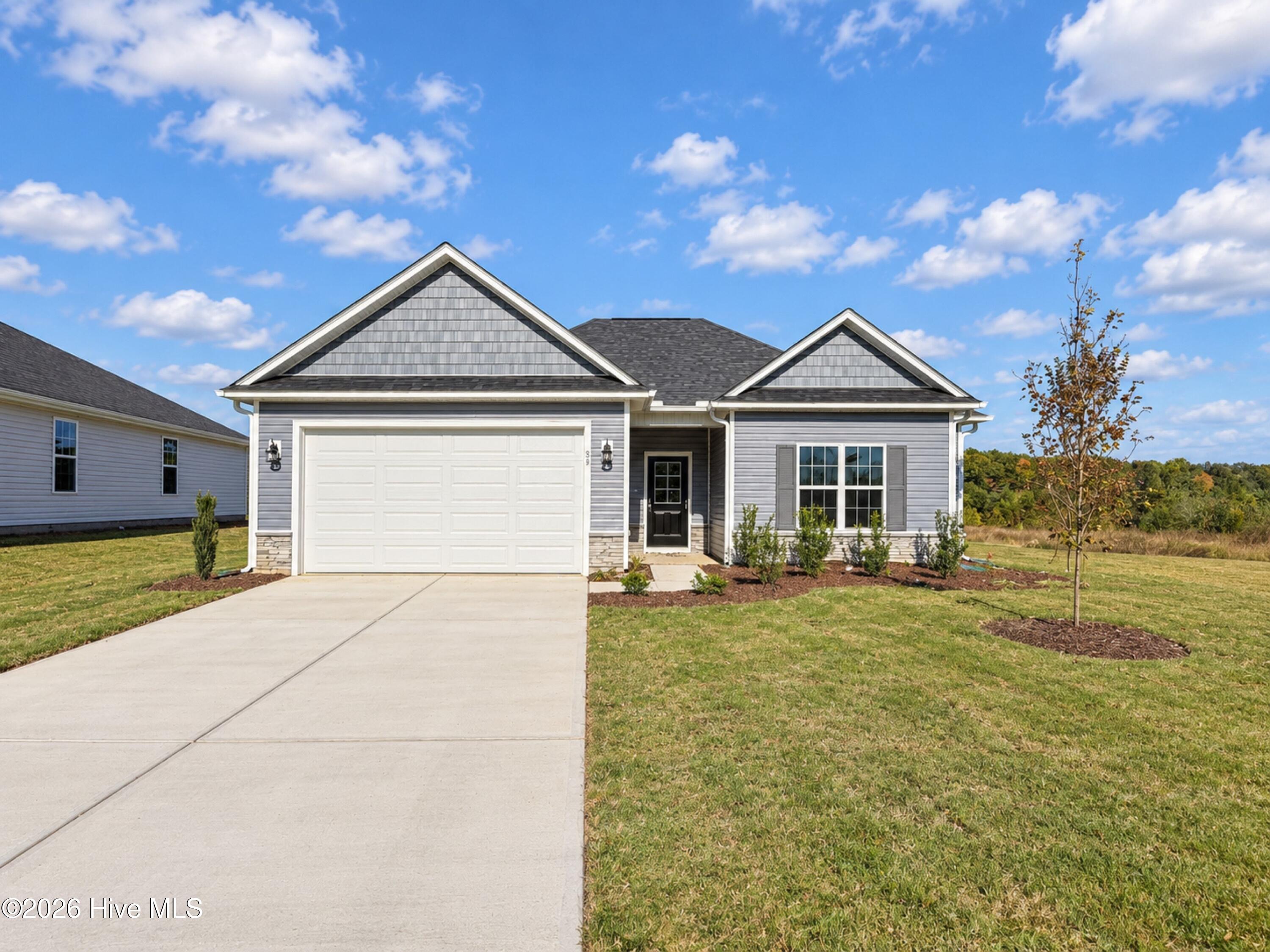 Photo 1 of Single family home for sale at 39 E Emily Gdns Dr, Selma, NC 27576 | MLS# 100595956 | Listing updated on 2026-10-28