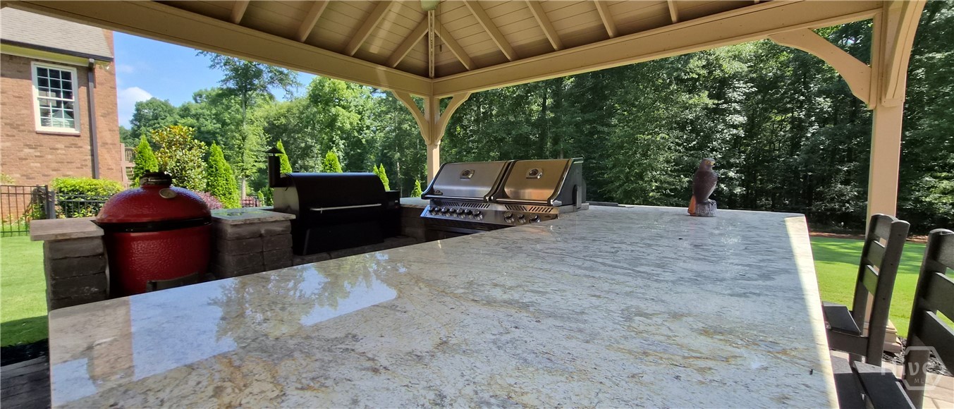 Gazebo Grilling Area