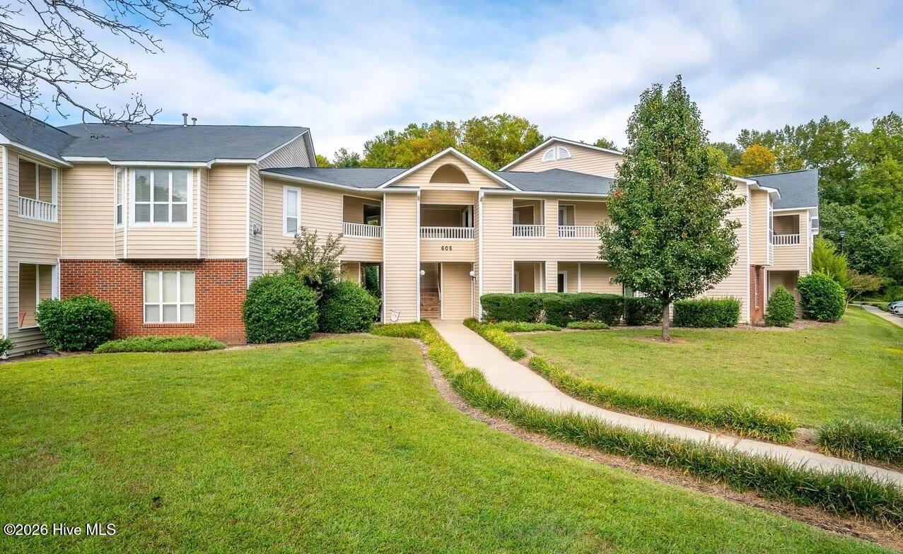 Exterior photo of 605 Spring Forest Road F, Greenville, NC 27834. MLS: 100578322