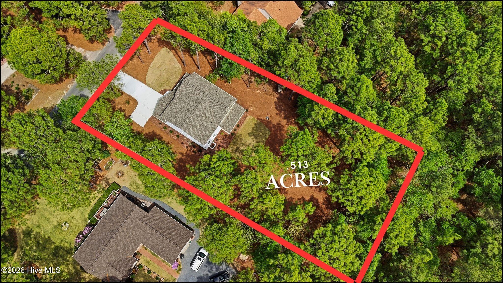 .5 acre lot
